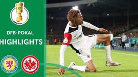 DFB-Pokal: E. Braunschweig 1 - 4 Frankfurt (2024-2025)