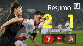 Bundesliga: FC Augsburg 2 - 1 FC St. Pauli (2025-2026)