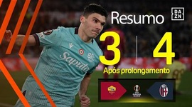 Liga Europa: Roma 3 - 4 a.p Bologna (2025-2026)