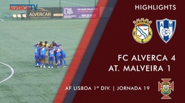 I Divisão AF Lisboa: Alverca 4 - 1 At. Malveira (2022-2023)