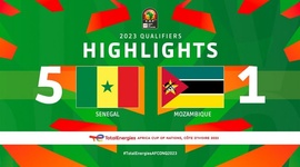 Qualificação CAN: Senegal 5 - 1 Moçambique (2023)