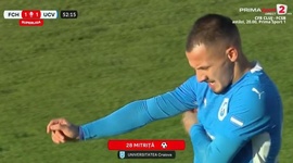 Liga 1: FC Hermannstadt vs Universitatea Craiova, Golo 1-1 (2023-2024)