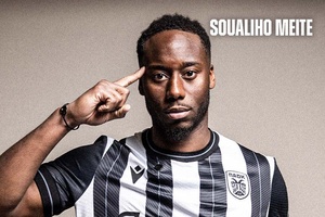Mercado: Benfica empresta Soualiho Meite ao PAOK
