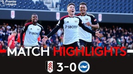 Premier League: Fulham 3 - 0 Brighton (2023-2024)