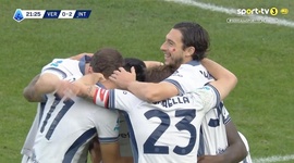 Serie A: Verona vs Inter, Golo 0-2 M. Thuram (2024-2025)