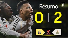 La Liga: Villarreal 0 - 2 Real Madrid (2025-2026)