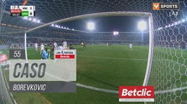 Liga Portugal Betclic: V. Guimarães vs CF Estrela Amadora, Caso Borevkovic, 55' (2024-2025)