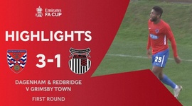FA Cup: Dagenham 3 - 1 Grimsby Town (2020-2021)
