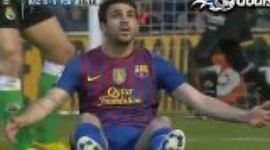 Liga BBVA: Racing 0-2 Barcelona (2011-2012)
