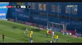 Liga Portugal Betclic: Estoril (1-1) Vizela, Golo S. Essende, 62m (2023-2024)