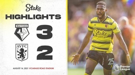 Premier League: Watford 3 - 2 Aston Villa (2021-2022)