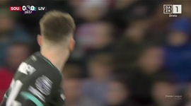 Premier League: Southampton vs Liverpool, Golo 0-1 Szoboszlai (2024-2025)