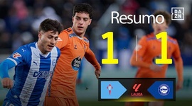 La Liga: Alavés 1 - 1 Celta de Vigo (2024-2025)