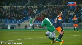 Ligue 1: Montpellier 0 - 1 St.Etienne (2013-2014)