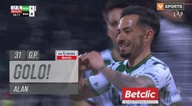 Liga Portugal Betclic: Moreirense vs Boavista, Golo 1-0 Alan (g.p.) (2024-2025)