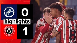 Championship: Millwall 0 - 1 Sheffield Utd (2024-2025)