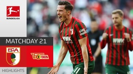 Bundesliga: FC Augsburg 2 - 0 Union Berlin (2021-2022)