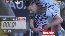Liga Portugal Betclic: Boavista vs Estoril, Golo 2-0 Bozeník (2023-2024)