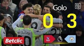 Premier League: Crystal Palace vs Man City, Golo 0-3 Haaland (2025-2026)