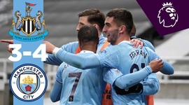 Premier League: Newcastle 3 - 4 Man City (2020-2021)