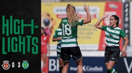 Liga de Futebol Feminino BPI: Atlético Ouriense 0 - 3 Sporting (2022-2023)