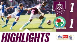 Championship: Burnley 1 - 1 Blackburn (2024-2025)