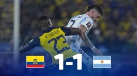 Qualificação Mundial América do Sul: Equador 1 - 1 Argentina (2022)
