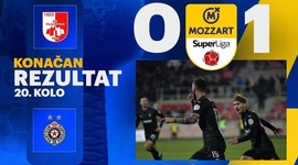 Super Liga: Radnicki Nis 0 - 1 Partizan (2024-2025)