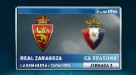 Liga BBVA: Zaragoza 3-1 Osasuna (2012-2013)