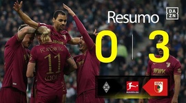 Bundesliga: Mönchengladbach 0 - 3 FC Augsburg (2024-2025)