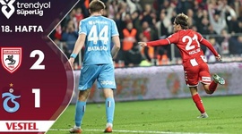 Super Ligi: Samsunspor 2 - 1 Trabzonspor (2024-2025)