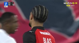Ligue 1: Rennes vs PSG, Golo 2-0 E. Lepaul (2025-2026)
