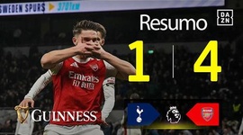 Premier League: Tottenham 1 - 4 Arsenal (2025-2026)
