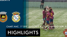 Juniores A S19 I Divisão: Rio Ave 1 - 1 Alverca (2021-2022)