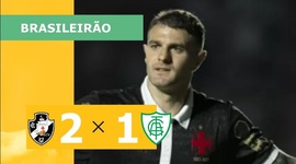 Brasileirão: Vasco 2 - 1 América-MG (2023)