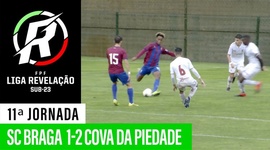 Liga Revelação: Sp. Braga 1-2 Cova Piedade (2019-2020)