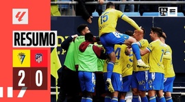 La Liga: Cádiz 2 - 0 Atlético Madrid (2023-2024)