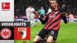 Bundesliga: Frankfurt 3 - 1 FC Augsburg (2023-2024)
