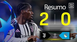Liga Campeões: Juventus 2 - 0 Paphos FC (2025-2026)