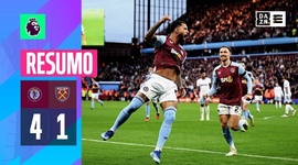 Premier League: Aston Villa 4 - 1 West Ham (2023-2024)