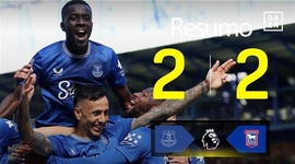 Premier League: Everton 2 - 2 Ipswich Town (2024-2025)
