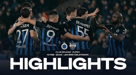 Eerste klasse A: Club Brugge 4 - 0 Eupen (2023-2024)