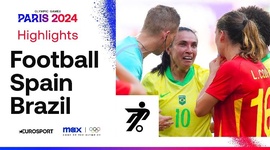 Jogos Olímpicos Femininos: Brasil 0 - 2 Espanha (2024)