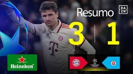 Liga Campeões: Bayern München 3 - 1 Slovan Bratislava (2024-2025)