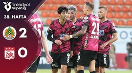 Super Ligi: Alanyaspor 2 - 0 Sivasspor (2024-2025)
