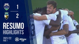 Allianz Cup: Desp. Chaves 1 - 2 Farense (2021-2022)