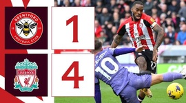 Premier League: Brentford 1 - 4 Liverpool (2023-2024)