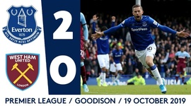 Premier League: Everton 2 - 0 West Ham (2019-2020)