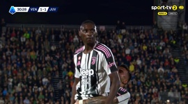 Serie A: Venezia vs Juventus, Golo 1-2 R. Kolo Muani (2024-2025)