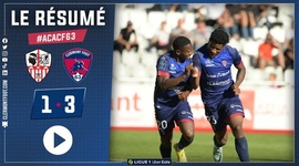Ligue 1: Ajaccio 1 - 3 Clermont Foot (2022-2023)